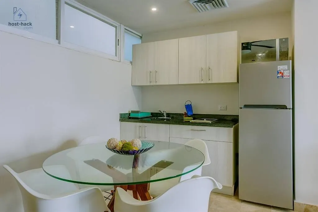 Ferienwohnung Danzamar 1A Loft C/ Piscina Cerca De Playa Mamitas Playa del Carmen