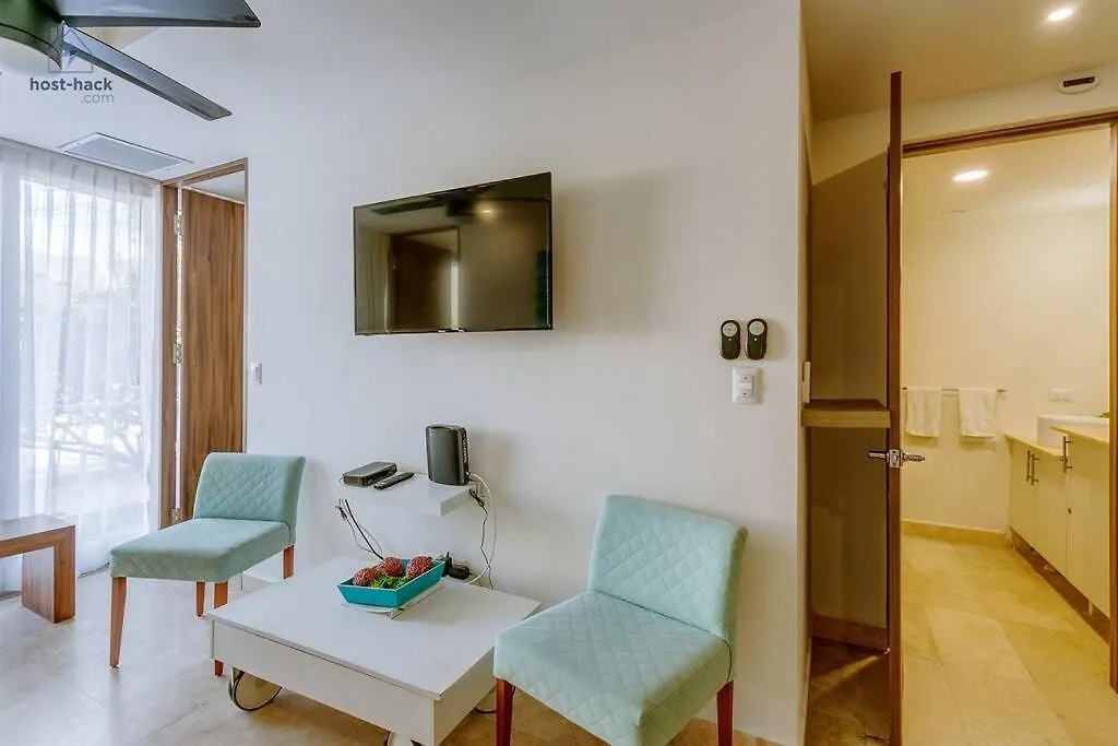 Apartment Ferienwohnung Danzamar 1A Loft C/ Piscina Cerca De Playa Mamitas Playa del Carmen Mexiko