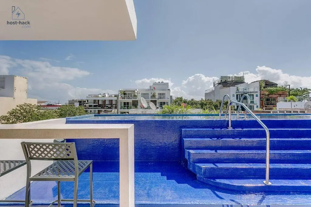 Ferienwohnung Danzamar 1A Loft C/ Piscina Cerca De Playa Mamitas Playa del Carmen Apartment